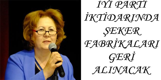 YYY PARTY YKTYDARINDA ?EKER FABRYKALARI GERY ALINACAK