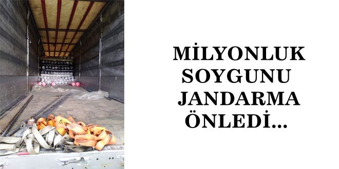 MYLYONLUK SOYGUNU JANDARMA NLEDY