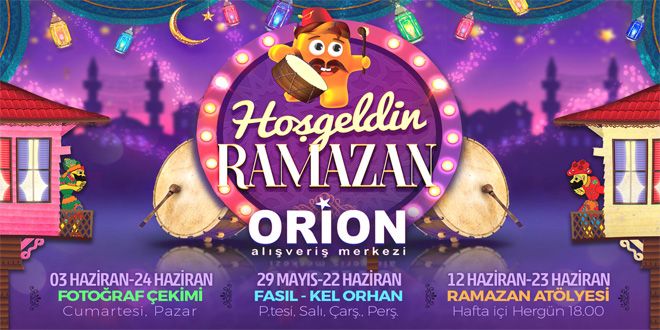 ORYONDA KAIRILMAYACAK RAMAZAN PROGRAMI