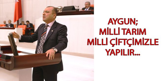 AYGUN; MYLLY TARIM MYLLY YFTYMYZLE YAPILIR