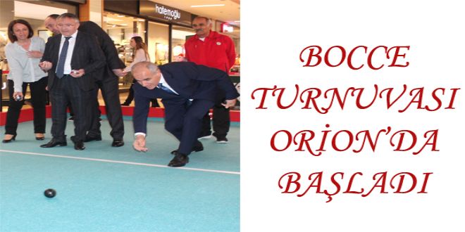 BOCCE TURNUVASI ORYONDA BA?LADI