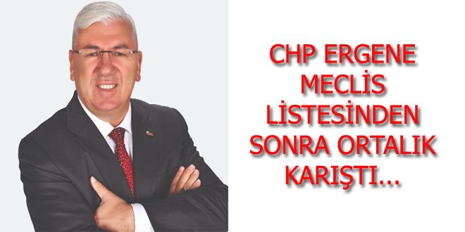 CHP ERGENE MECLYS LYSTESYNDEN SONRA ORTALIK KARI?TI