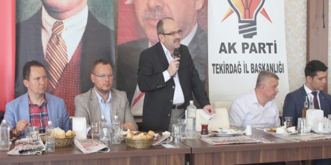 AK  PARTY TEKYRDA?DA YENY DNEM