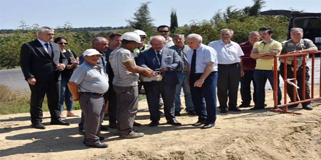 BIYIKALY MAHALLESYNYN SU YHTYYACI GYDERYLYYOR