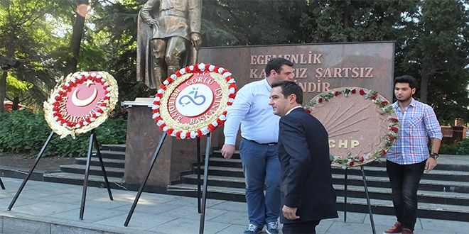 ORLU CHP DEN ELENK PROTESTOSU