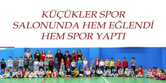 KKLER SPOR SALONUNDA HEM E?LENDY HEM SPOR YAPTI